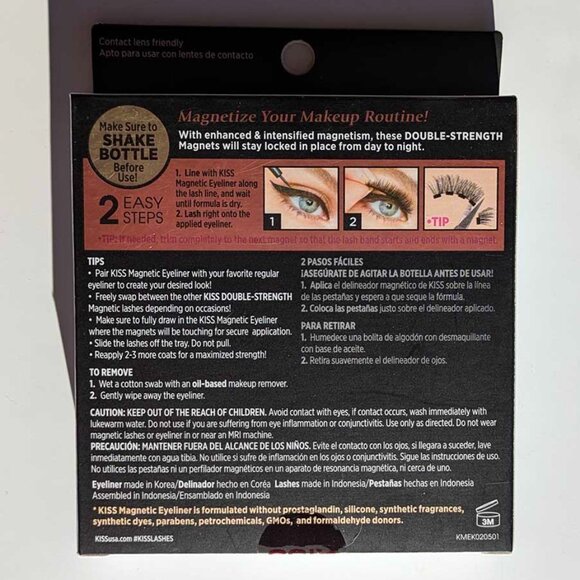 KISS Magnetic Eyeliner & False Eyelashes 14 mm Kit - Tempt - Picture 6 of 8